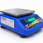 Dizimax Model No:- ZIT20MFR  10/20kg x 1/2g Digital Table Top Weighing Scale with Front and Back Green Double Display, Stainless Steel Pan, 175mmX225mm