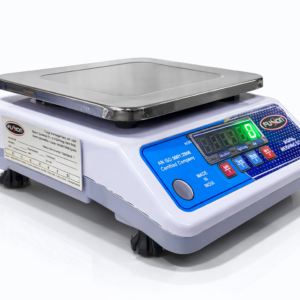 Model:-  20 ABS,  Battery:- 6V IPOWER ,   Capacity:- 10/20kg,   Accuracy:- 1/2g   Display:-Green/Red   LoadCell:-  40kg Cut,    Transformer:- Copper,  Body:- ABS  Pan:- SS/ 175mmX225mm